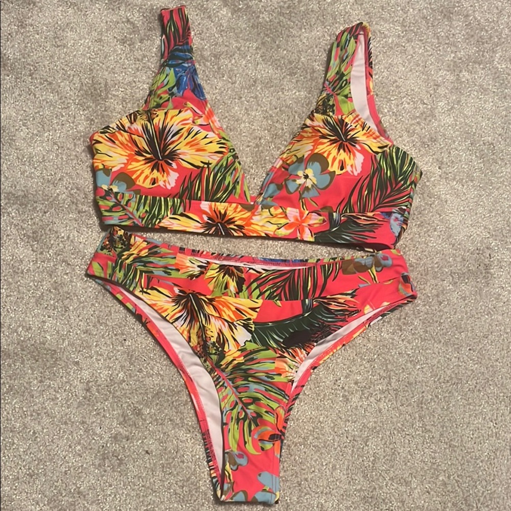Tropical Floral Bikini